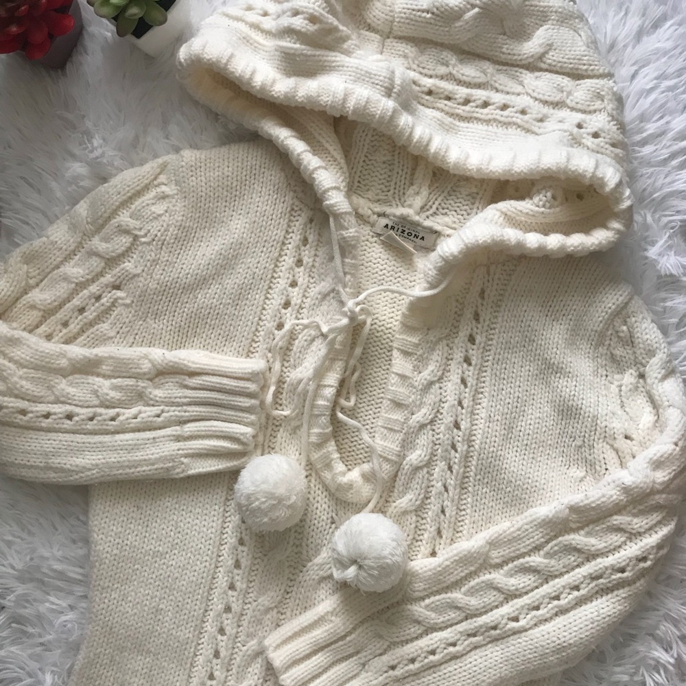 🔹Arizona Beige Sweater/Tunic  with Hoodie🔹